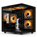 Prebuilt Gaming PC Desktop, Ryzen 7 4700LE (8Core 16Threads), RTX3050 8G | 16G DDR4 RAM | 512G SSD | WiFi 6 | Gamers Computers Tower for Gaming, Streaming, Editing, Home & Office
