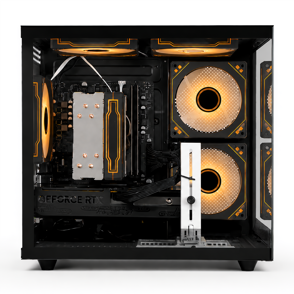Prebuilt Gaming PC Desktop, Ryzen 7 4700LE (8Core 16Threads), RTX3050 8G | 16G DDR4 RAM | 512G SSD | WiFi 6 | Gamers Computers Tower for Gaming, Streaming, Editing, Home & Office