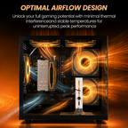 Prebuilt Gaming PC Desktop, Ryzen 7 4700LE (8Core 16Threads), RTX3050 8G | 16G DDR4 RAM | 512G SSD | WiFi 6 | Gamers Computers Tower for Gaming, Streaming, Editing, Home & Office