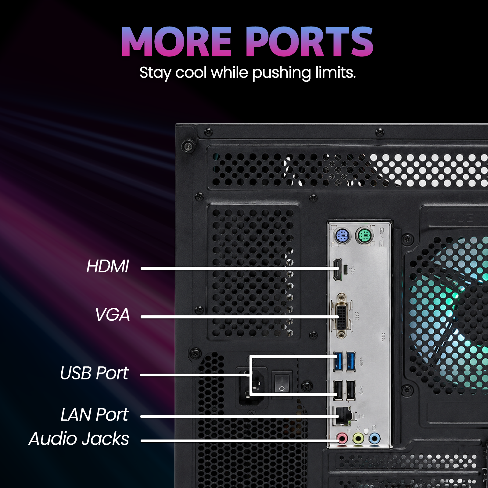 Prebuilt Gaming Desktop PC，Ryzen 5 4500(6Core-3.6G Up to 4.1G) 16GB DDR4 RAM | 256GB SSD| RX560 4G GPU | Wi-Fi 6 | 8 RGB Fans,for Home Office Gaming Tower Computer