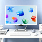 Qehi 22" All-in-One PC AIO Desktop Computer Core I5 Wi-Fi6 Gaming All in One Business (I5-16G-256G)