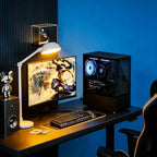 Prebuilt Black RGB Gaming PC Desktop | Ryzen 5, 16GB RAM, 512GB SSD, RX 560 4GB