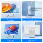 Qehi 22" All-in-One PC AIO Desktop Computer Core I5 Wi-Fi6 Gaming All in One Business (I5-16G-256G)