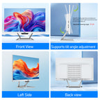 Qehi 24 inch All-in-One PC Desktop Computer Core I7, 16G RAM 256G SSD Wi-Fi6, 1080P Gaming All in One Business Display for Home Office with Keyboard & Mouse